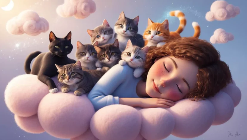 Sonhar com Gatos