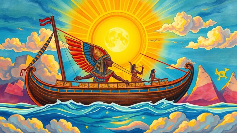 barca-solar-ra-mitologia-egipcia
