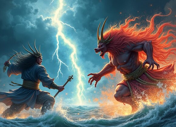 divindades-relampagos-mitologia-japonesa