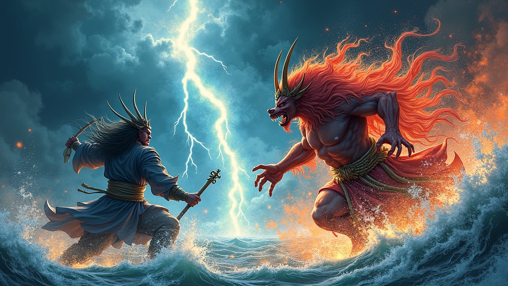 divindades-relampagos-mitologia-japonesa