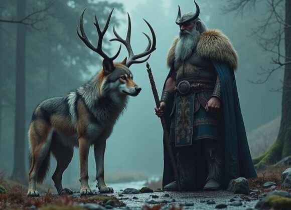 Freki: O Lobo da Mitologia Nórdica e Sua Simbologia freki-lobo-mitologia-nordica