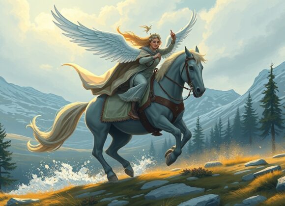 Gná: Deusa Nórdica e Mensageira dos Deuses gna-deusa-nordica-mensageira-dos-deuses