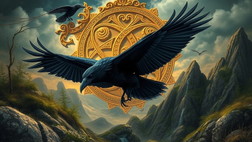 mitologia-celta-corvo-asas-significados
