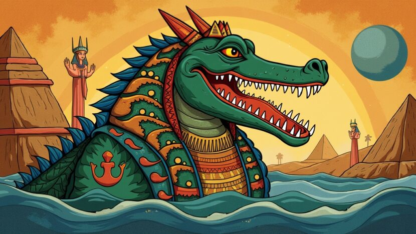 mitologia-egipcia-crocodilo-divino