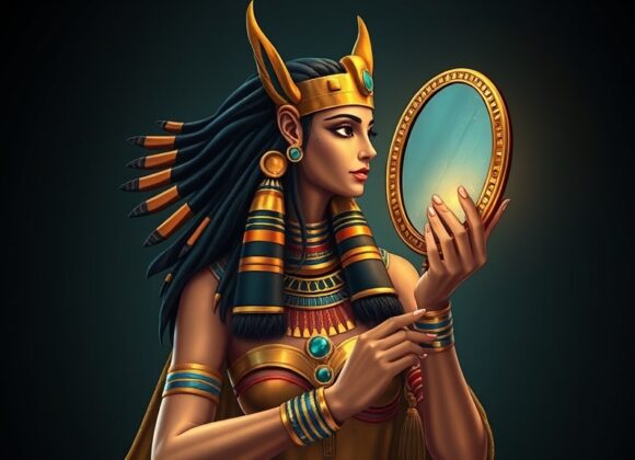 mitologia-egipcia-espelho-hator