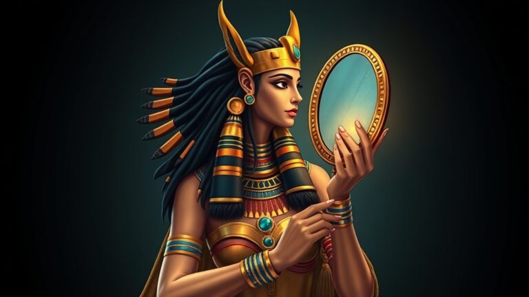 mitologia-egipcia-espelho-hator