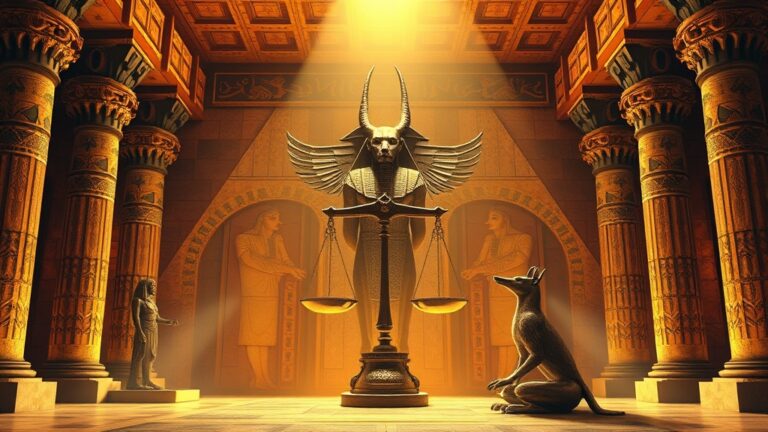 mitologia-egipcia-juizo-salao-maat