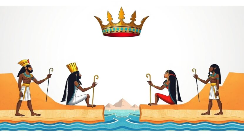 mitologia-egipcia-unificacao-alto-baixo-egito