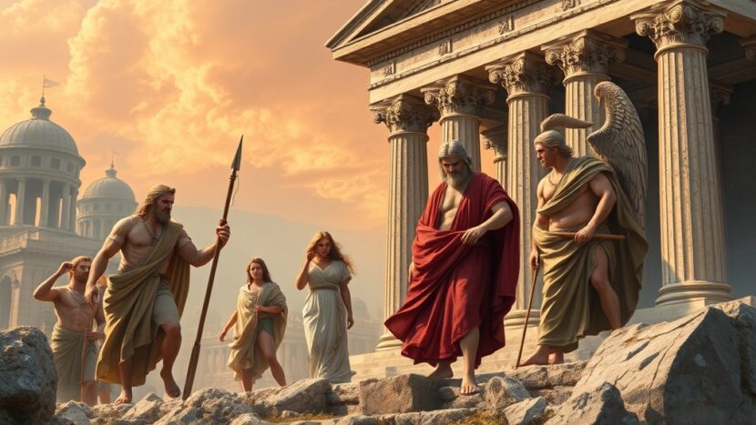 mitologia-romana-filhos-dos-deuses
