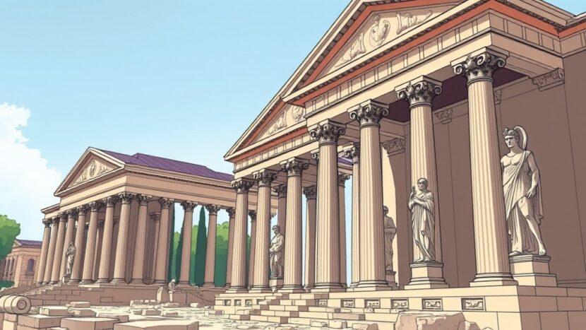 mitologia-romana-templos-arquitetura