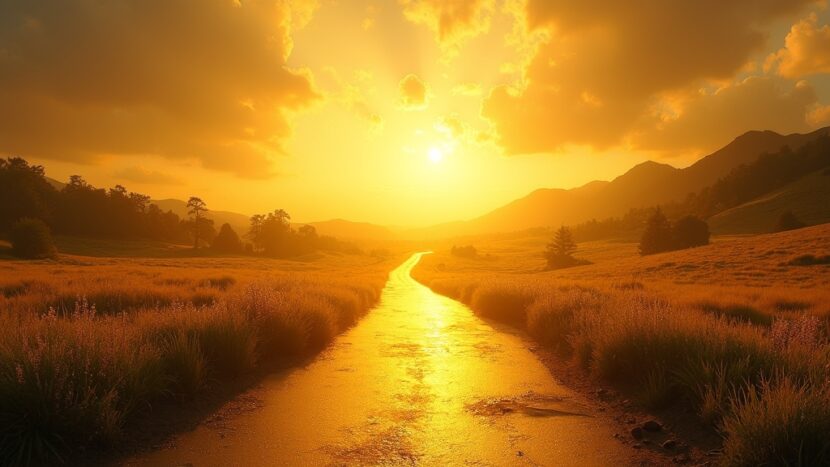 sonhar-com-caminho-de-ouro