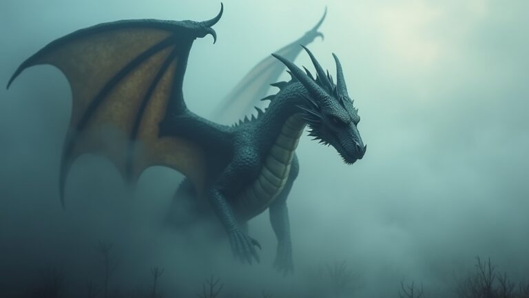 sonhar-com-dragao-na-nevoa