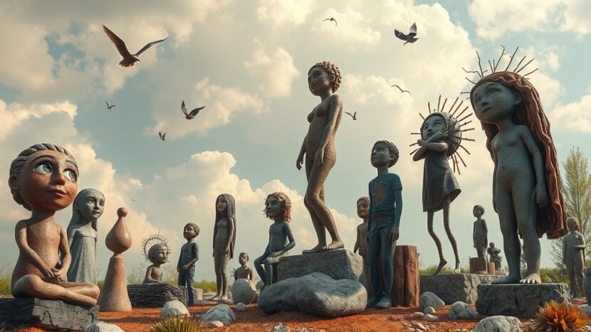 sonhar-com-escultura-significados