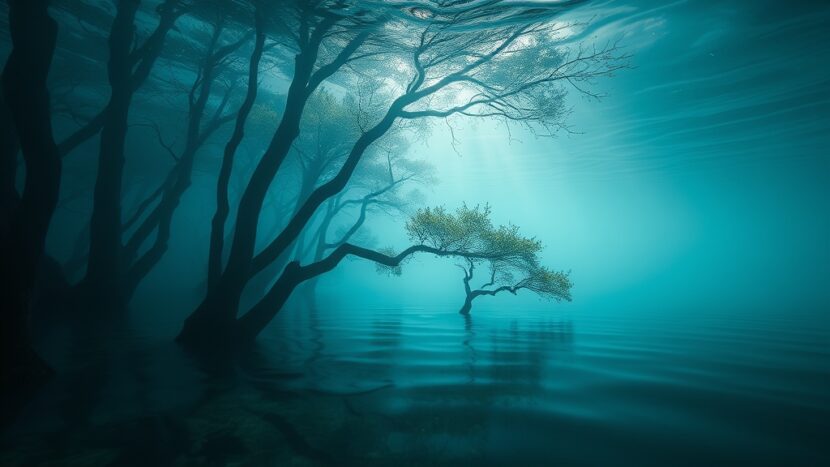 sonhar-com-floresta-submersa-significados