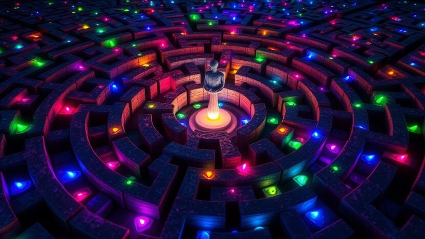 sonhar-com-labirinto-de-luzes