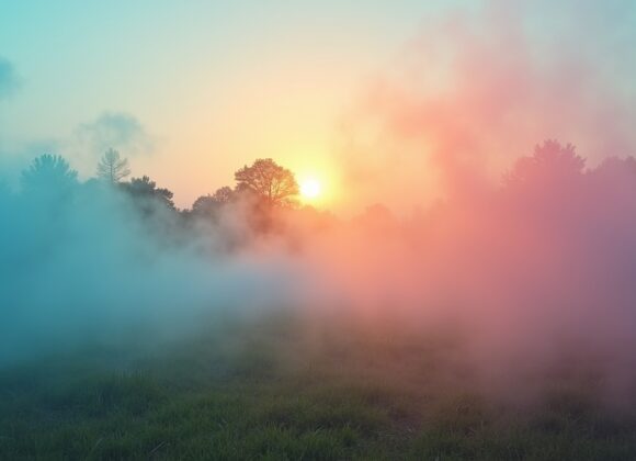 Sonhar com Neblina Colorida: Significados Revelados sonhar-com-neblina-colorida