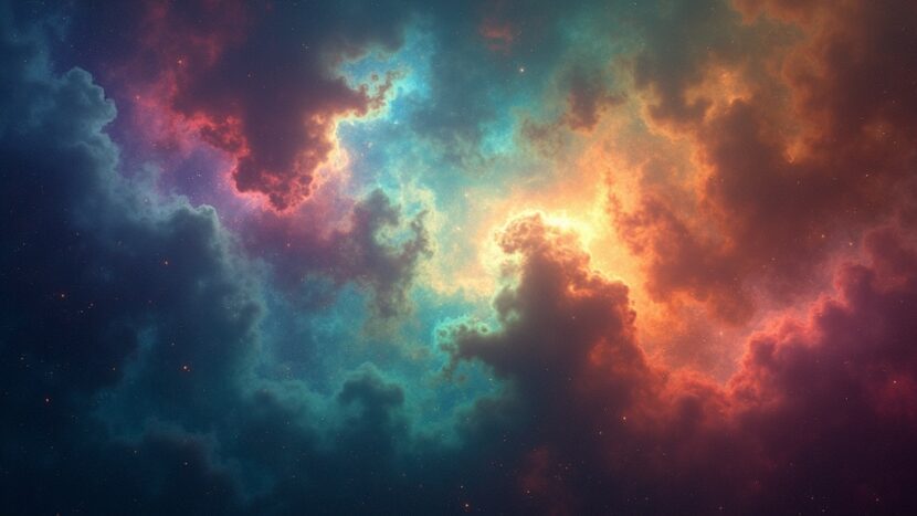 sonhar-com-nebulosa-multicolorida