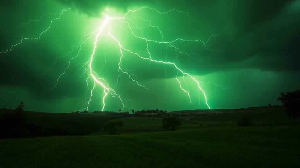sonhar-com-relampago-verde