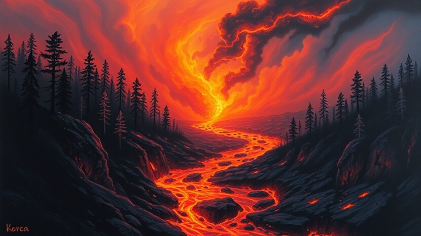 sonhar-com-rio-de-lava