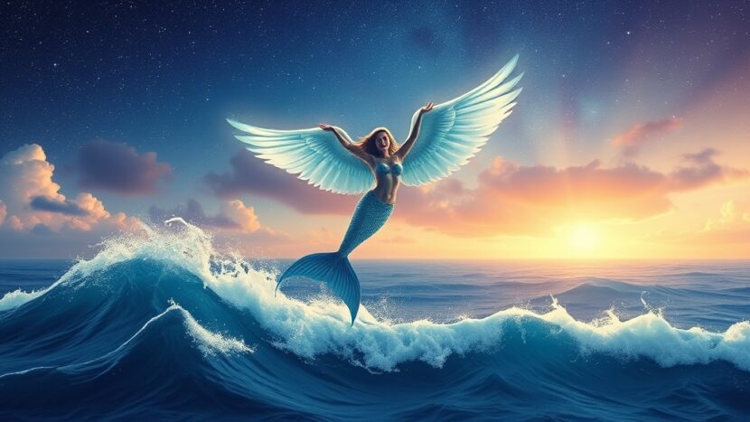 Sonhar com Uma Sereia Alada: Significados Revelados sonhar-com-sereia-alada-significados