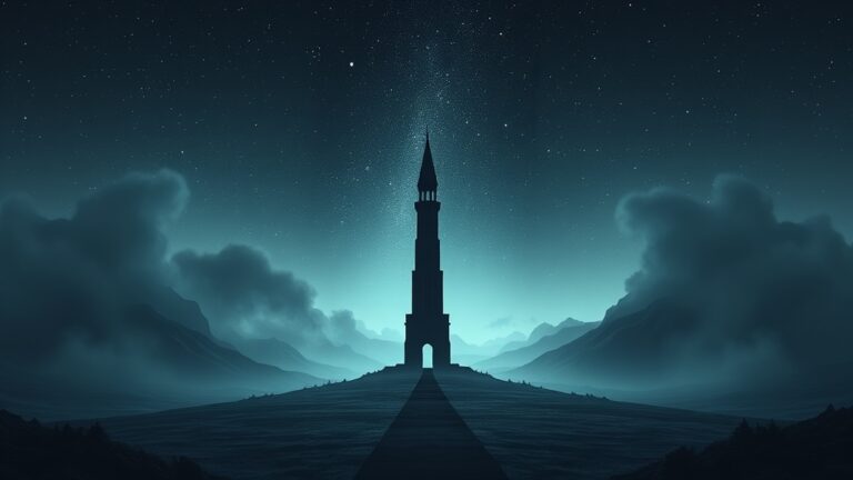 sonhar-com-torre-negra-significados