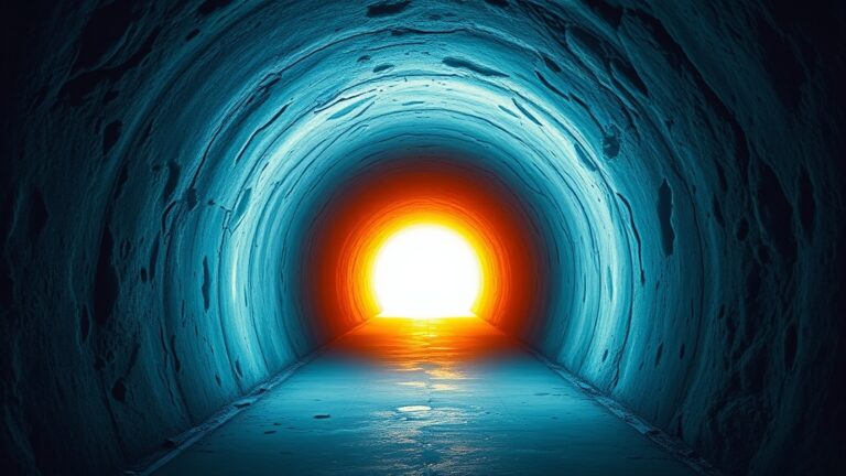 sonhar-com-tunel-iluminado