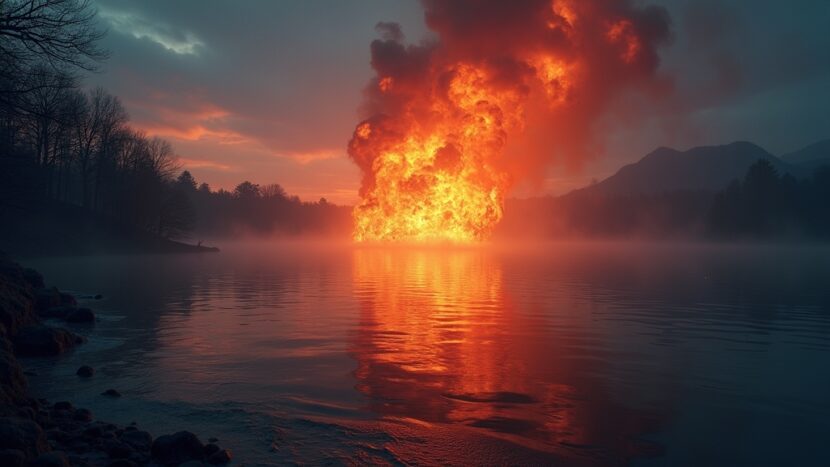 sonhar-lago-fogo-significados