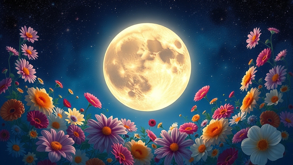 sonhar-lua-cercada-por-flores