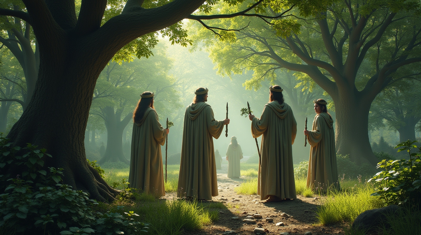 A Transformação dos Druidas: Mitologia Celta e Seus Segredos