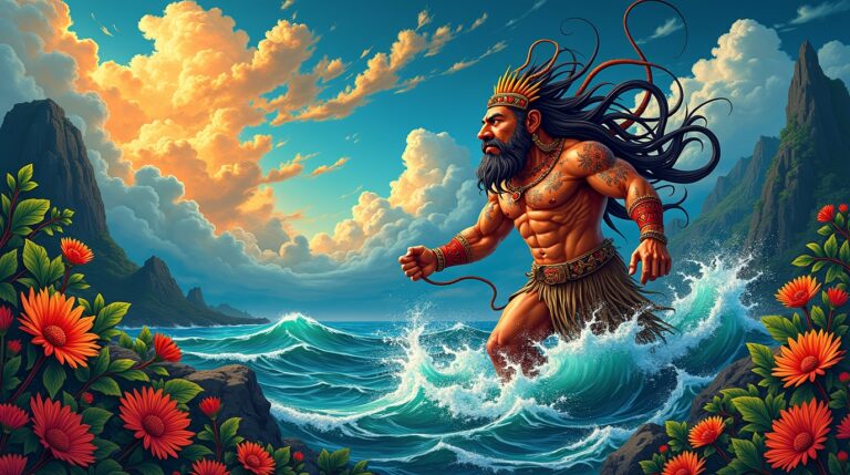 Atua de tempestades e ciclones na Mitologia Polinésia