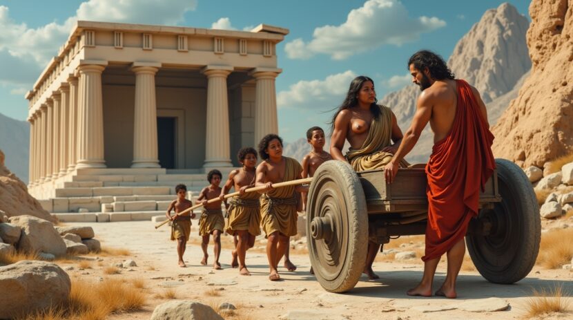 Biton e Cléobis: Heróis da Mitologia Grega e Seus Valores