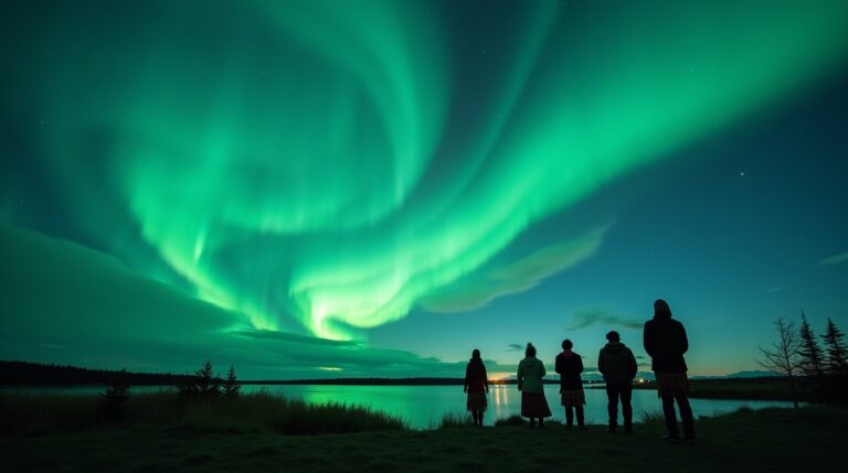 Contos da aurora boreal: Lendas e Significados Espirituais