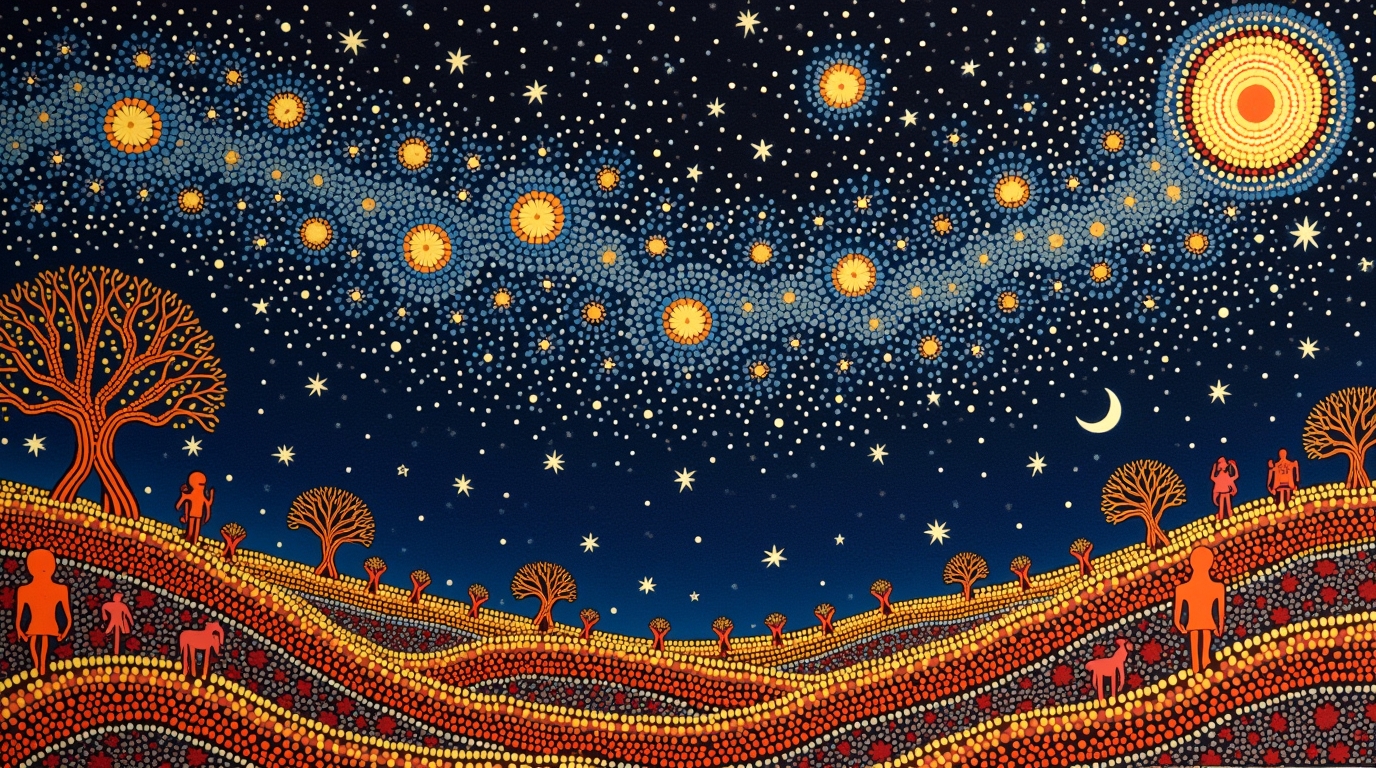 Espírito das Estrelas: A Mitologia Aborígene Revelada