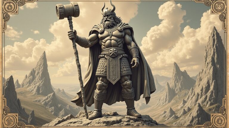 eyrarland-statue-idolo-viking-thor