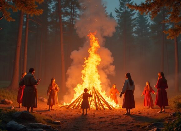 Festivais de Fogo: A Magia da Mitologia Eslava