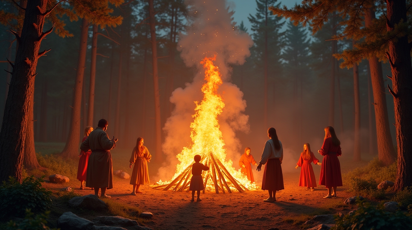 Festivais de Fogo: A Magia da Mitologia Eslava