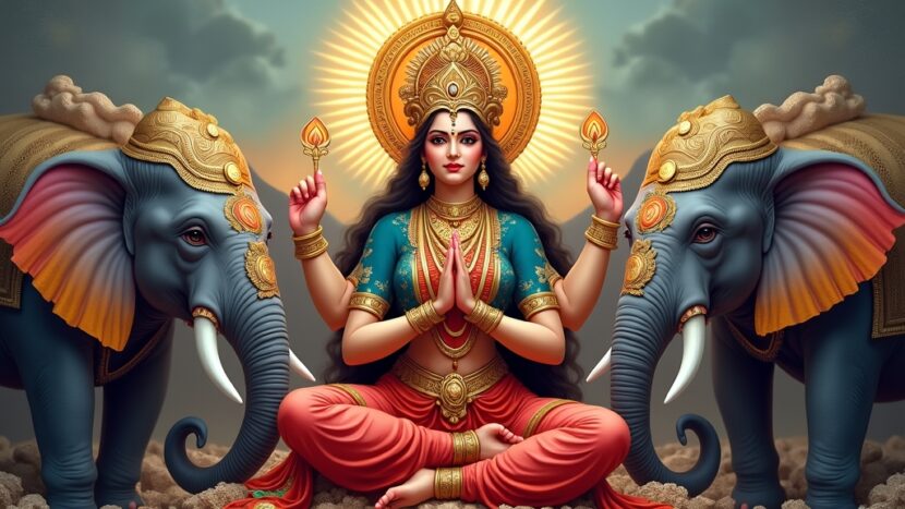 gaja-lakshmi-deusa-riqueza-prosperidade