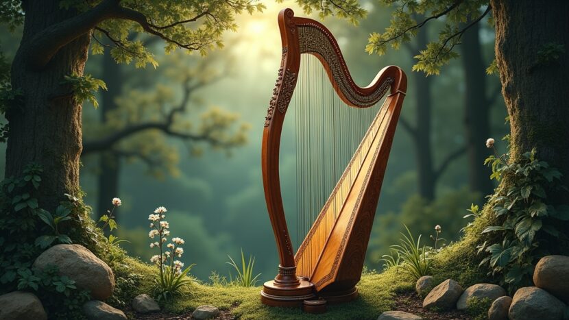 Harpa Encantada: A Música Mágica da Mitologia Celta harpa-encantada-mitologia-celta