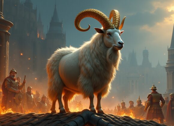 Heiðrún: A Cabra Sagrada de Valhala na Mitologia Nórdica