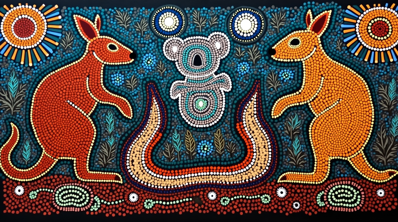 Histórias de animais totêmicos: A Mitologia Aborígene