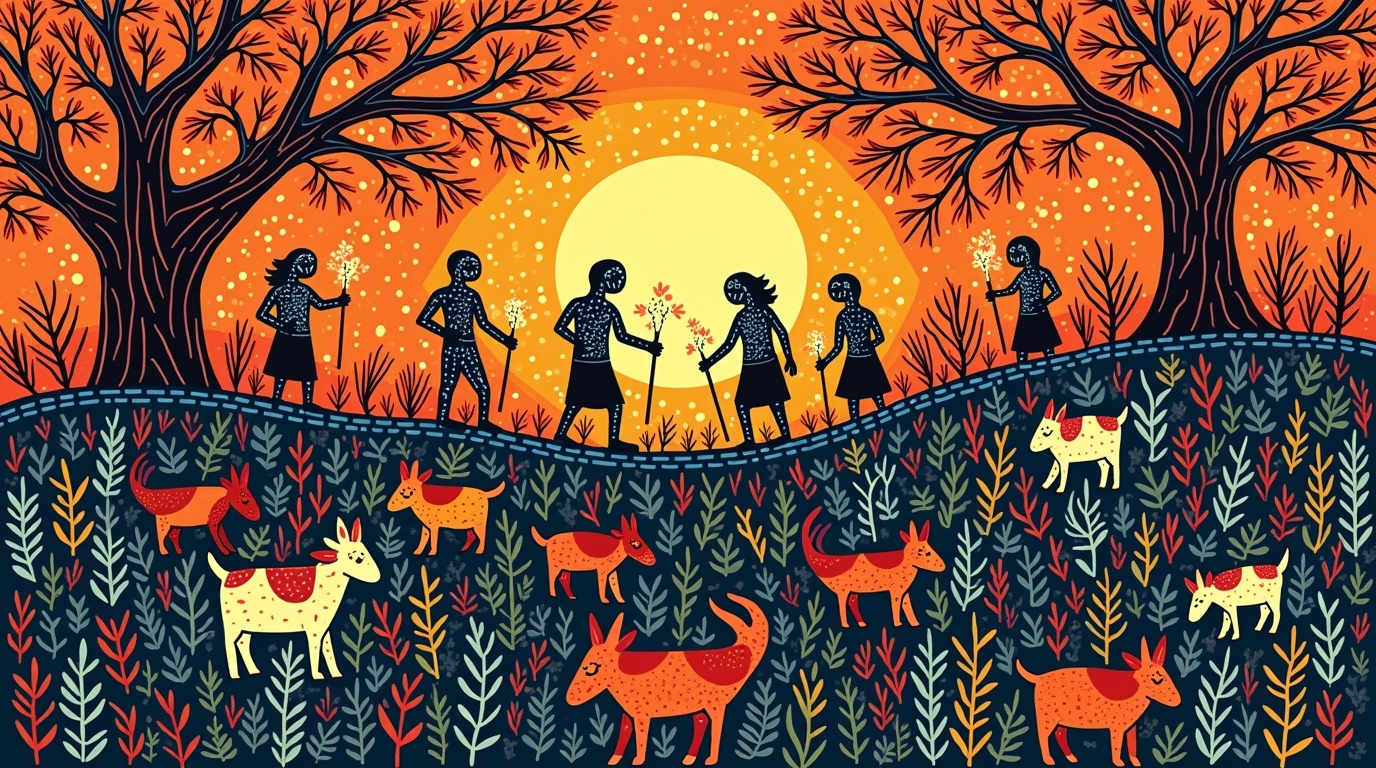 Histórias de nascimento: A Mitologia Aborígene e suas Narrativas