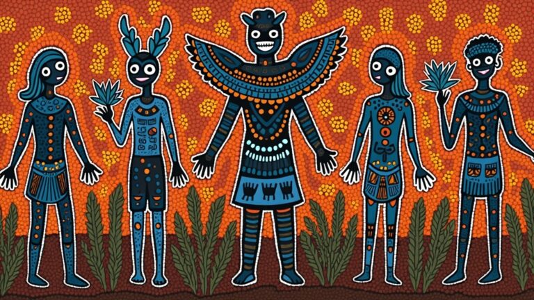 mitologia-aborigenes-arte-dos-espiritos