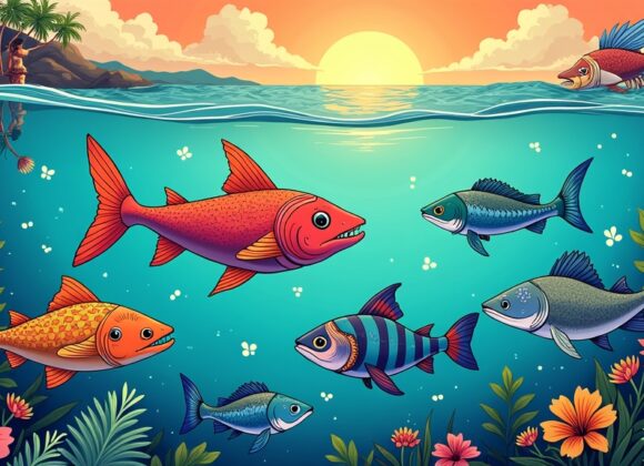 mitologia-polinesia-origem-dos-peixes