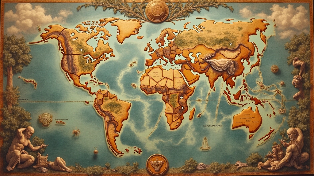 Mitologia Romana e Cartografia: A Influência Cultural mitologia-romana-e-cartografia