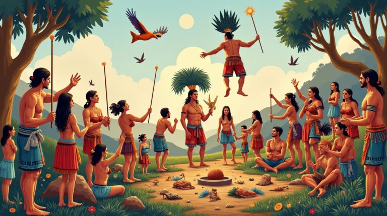 Narrativas cerimoniais: A riqueza das mitologias indígenas