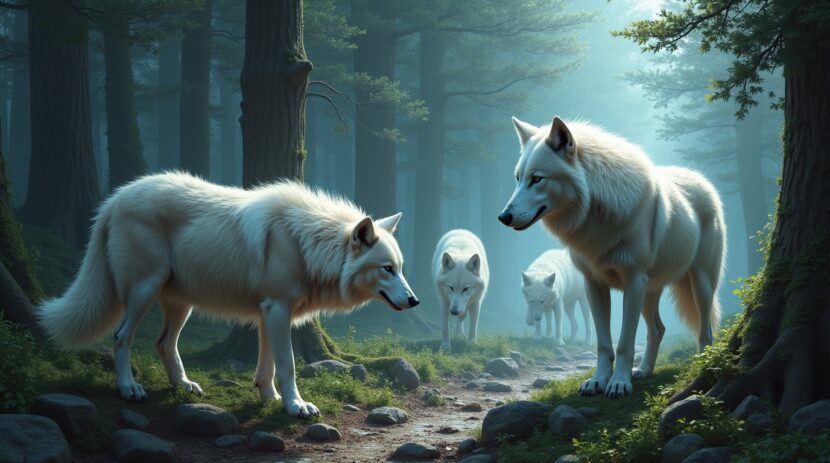 O Chamado dos Lobos Brancos: Mitos e Simbolismos Celtas