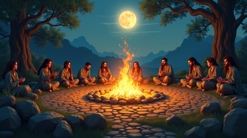 O Círculo de Fogo Sagrado: Significado e Rituais Celtas