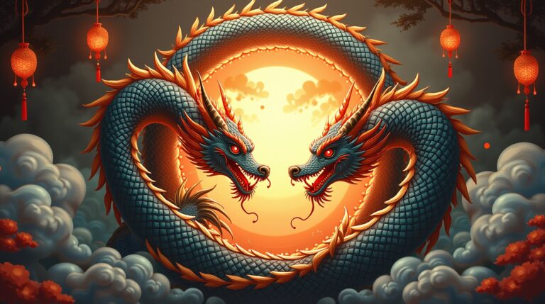 O Espelho do Dragão: Lenda e Simbolismo na Mitologia Chinesa