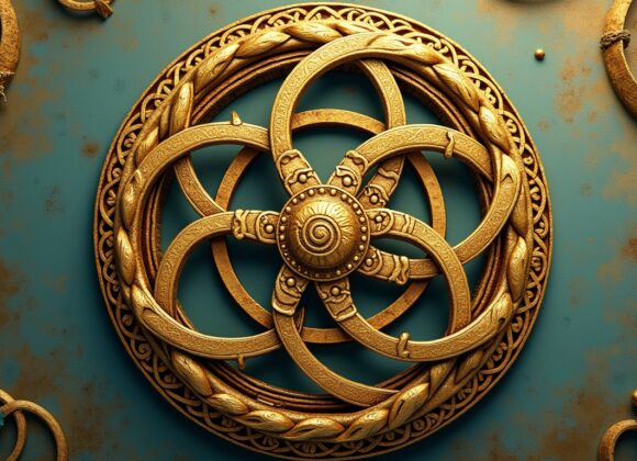 O Poder do Triskle Dourado: Descubra Seu Significado