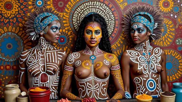 pintura-corporal-cultura-aborigene
